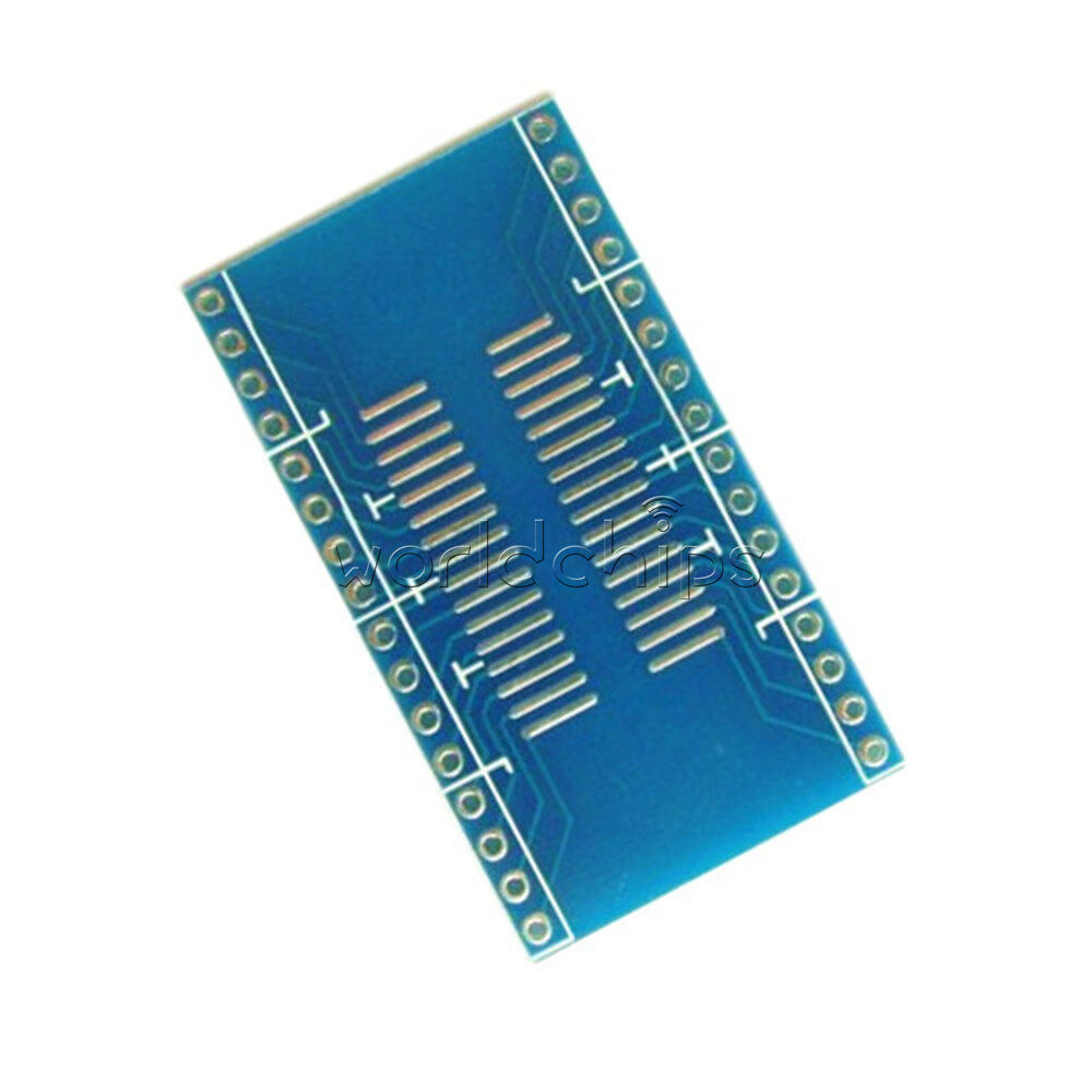 10PCS SOP32 To DIP32 1.27 mm Spacing Board PCB Board Adapter Plate DIY