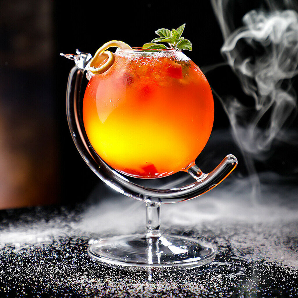 Creative Amazing Cocktail Glass Globe Shape Reusable Parties Houseware