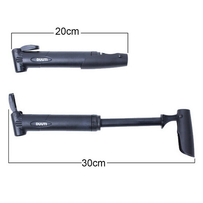 Mini Bicycle Bike Pump Multi Valve Fitment Tyre Inflator Football Ball L/P
