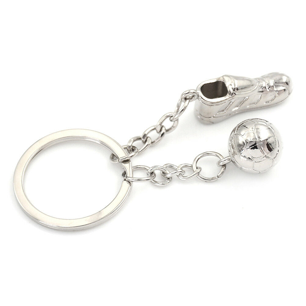 Creative mini sneakers soccer football key ring keyring keychain pendant g.l8