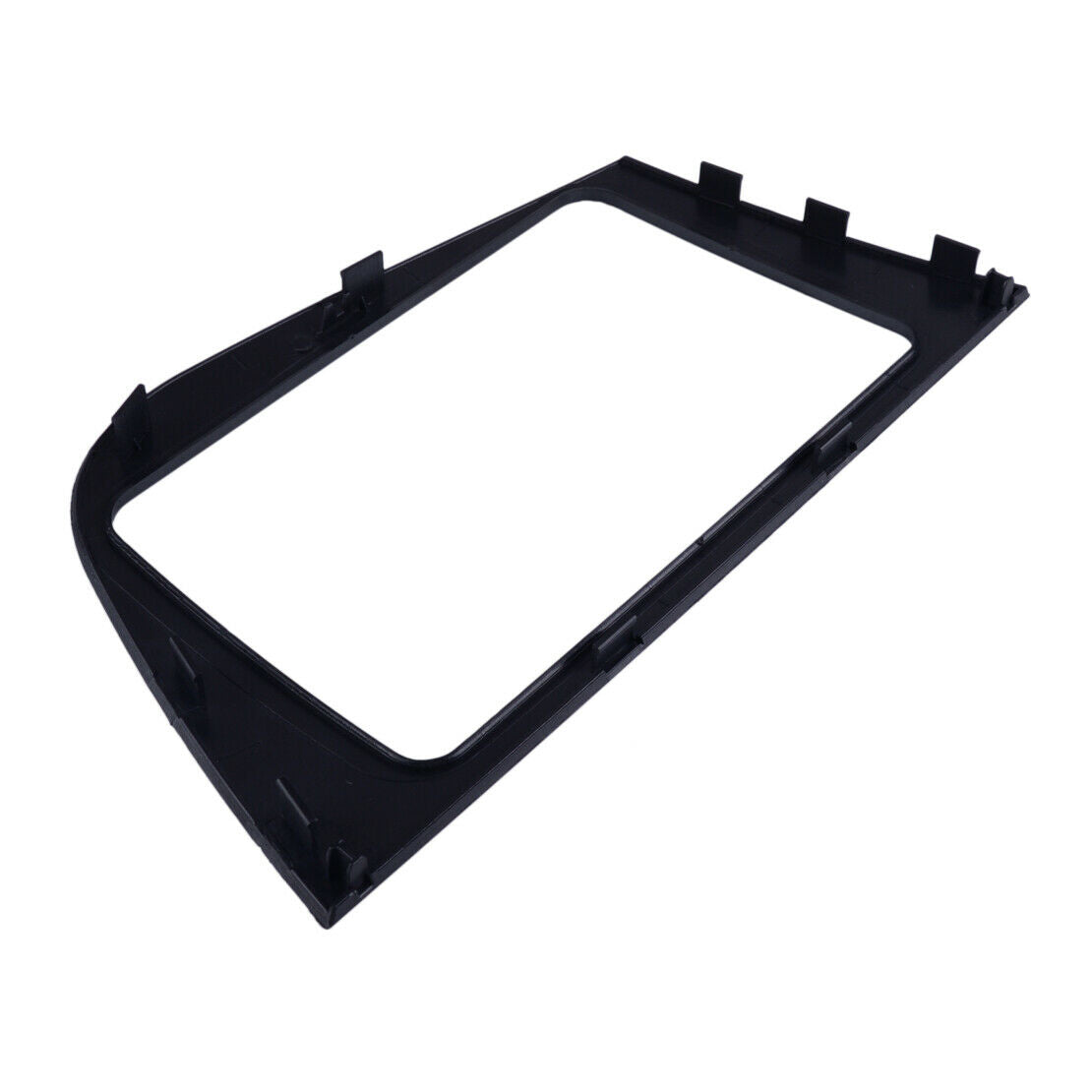 Gray RHD 2 Din Stereo Fascia Dash Panel DVD Frame Fit for Seat Leon 2005-2011 as