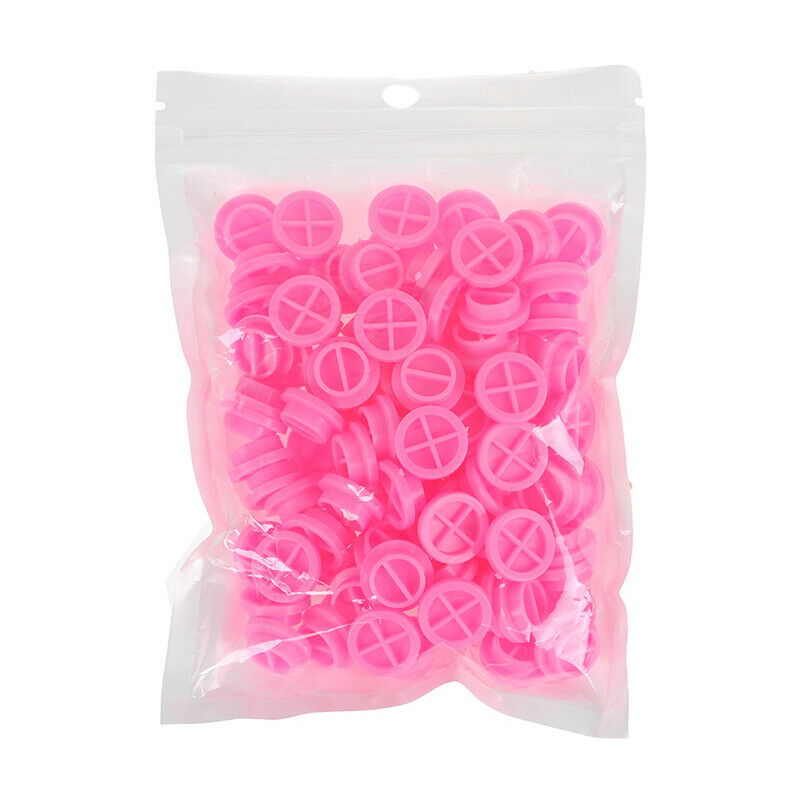 100Pcs Adhesive Stand Eyelash Extension Glue Holder Grafting Blossom Cup RiDD