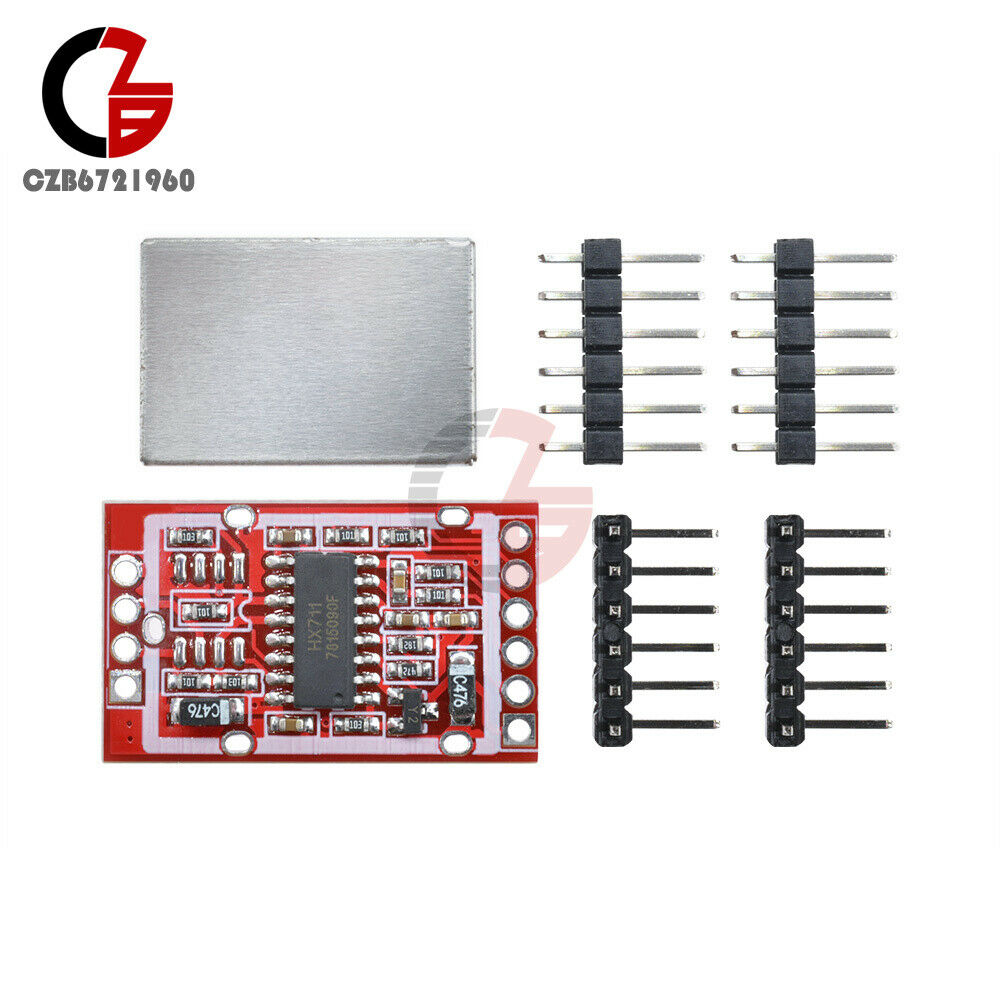 HX711 Dual Channel 24-Bit A/D Conversion IC Weighing Sensor Module w/ Shielding