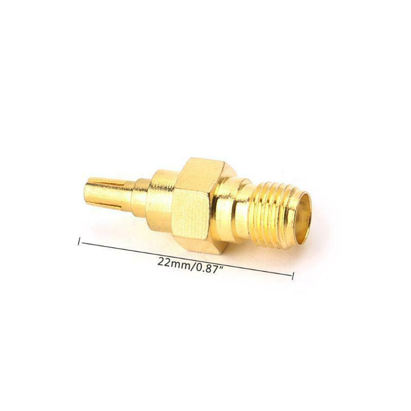 CRC9 Male Plug To SMA Female Jack RF Connector Coaxial Converter Adapter