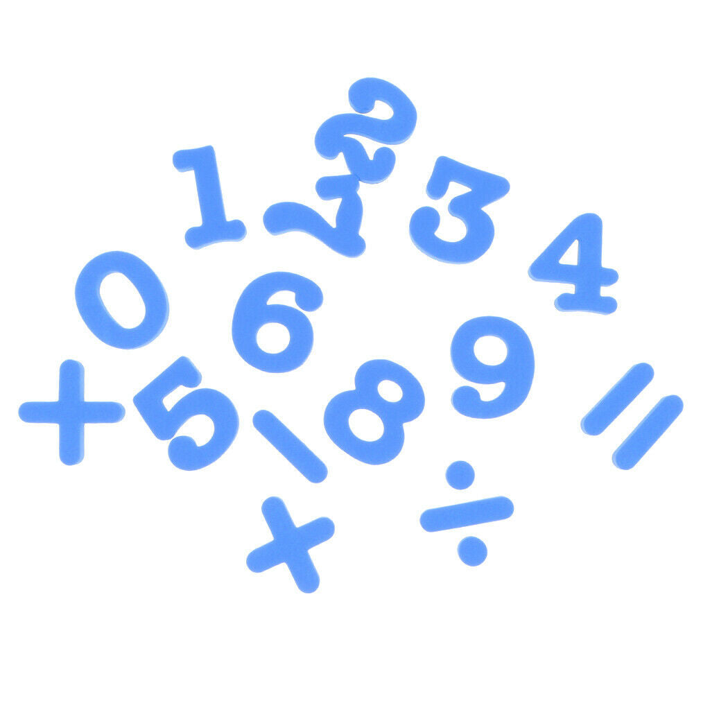 0~9 Numbers Math Symbols Magnetic EVA Fridge Magnet Whiteboard/Cabinet Stickers