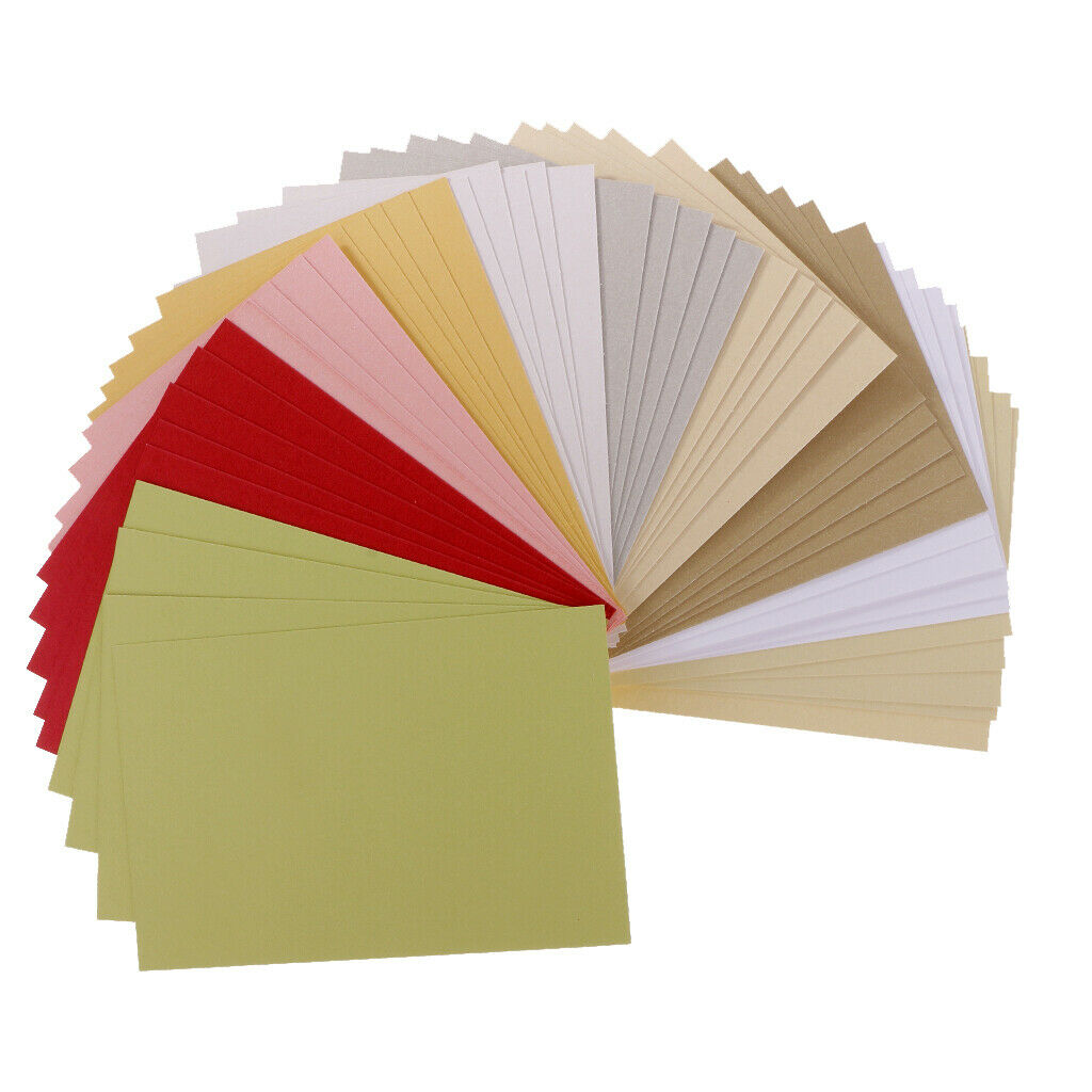 50pCS Double Sided Specialty Pearlescent Paper For DIY Making