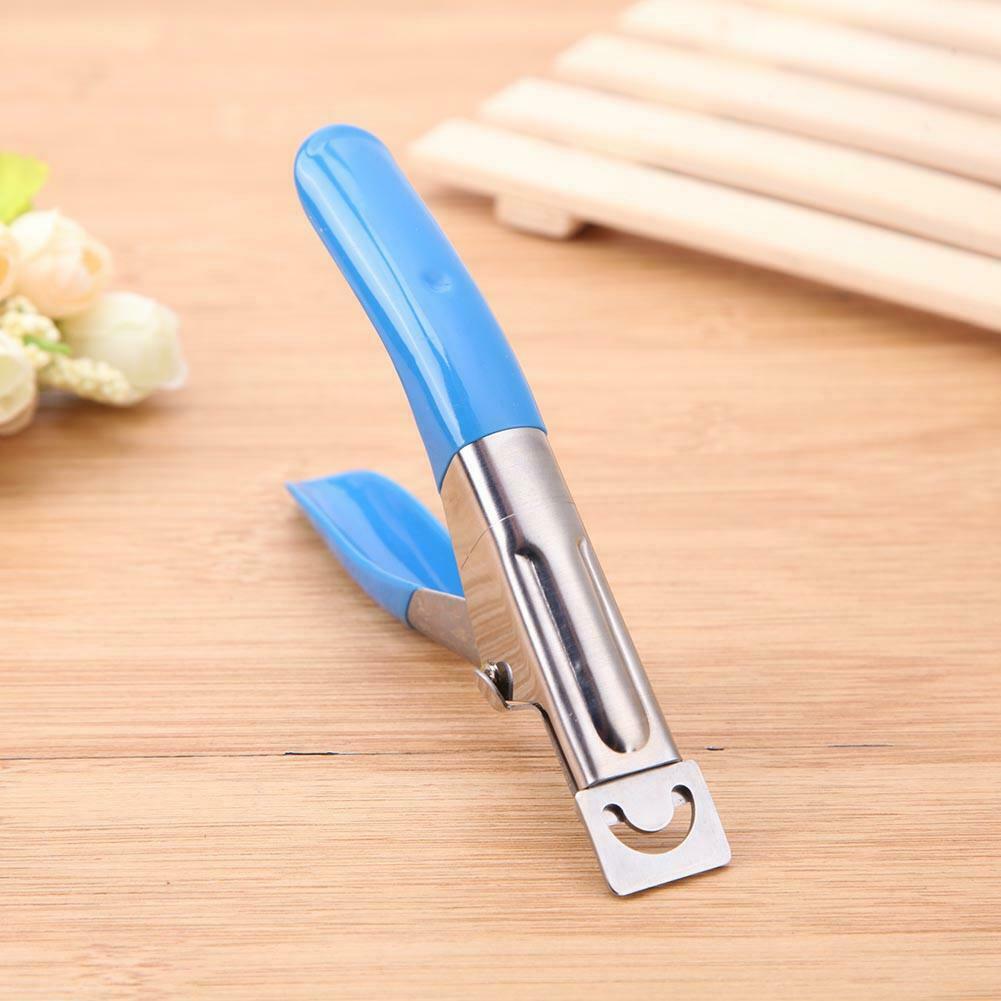 Stainless Steel Nail Clipper Acrylic Gel False Nail Tips Edge Cutter Tools @