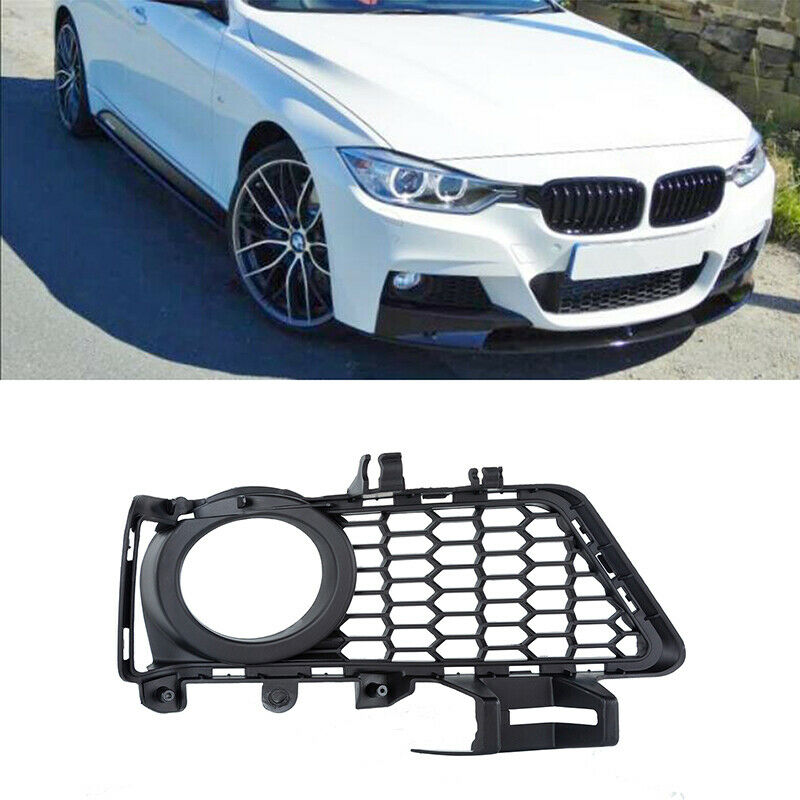 Right Front Bumper Fog Light Grille Cover For BMW 3 Series F30 F31 F35 2012-2018