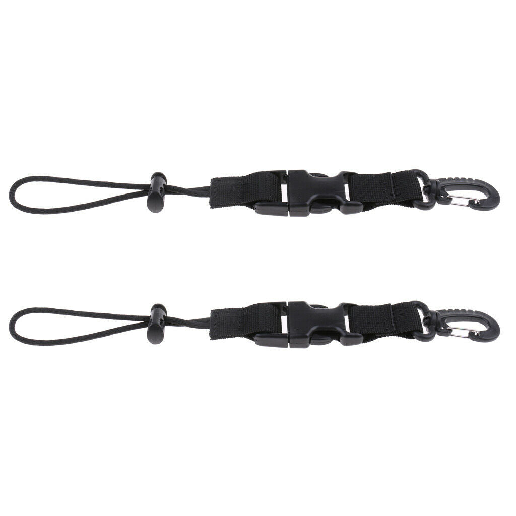 2Pcs Scuba Diving Lanyard for Underwater Camera, Torch, Light, Flashlight,