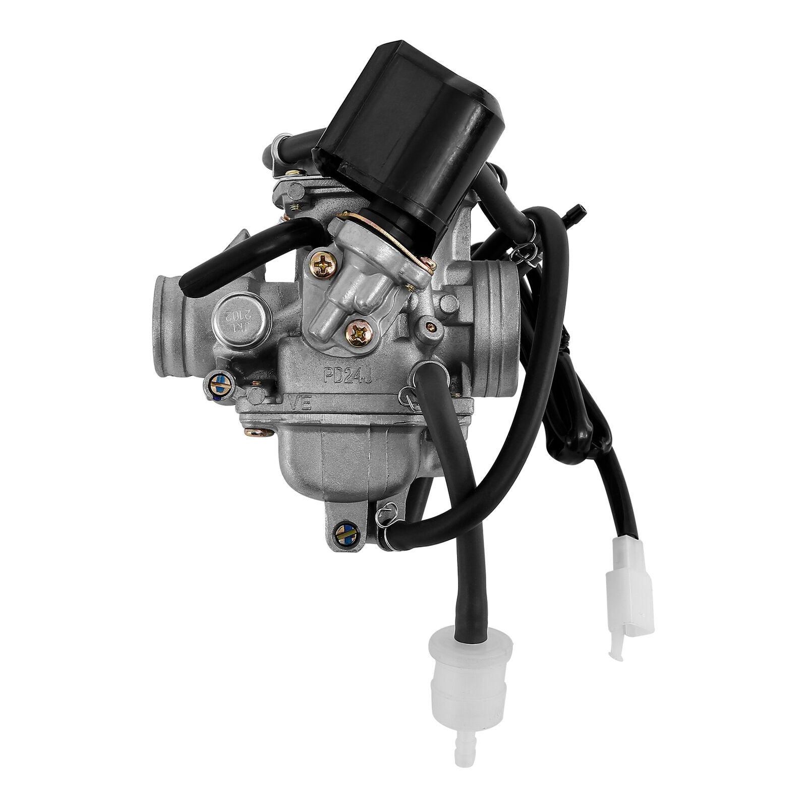 Motorcycle 24mm Carburetor Carb Fit For 4 stroke GY6 125cc 150cc ATVs Go Karts