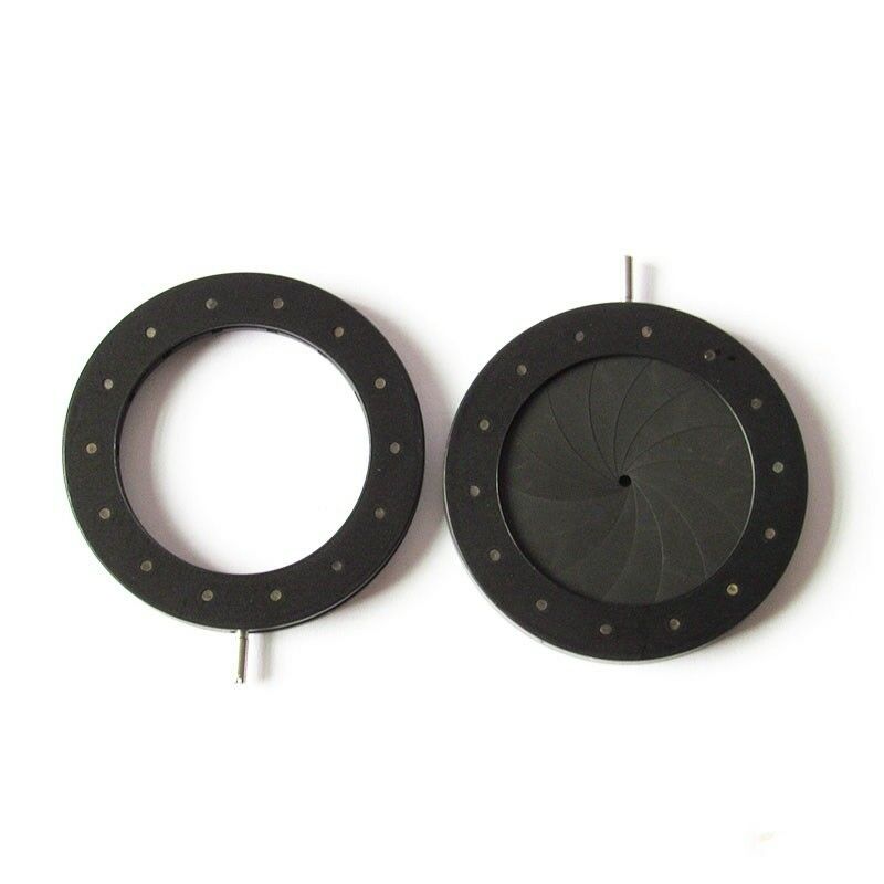 1.5-34mm Optics Iris Diaphragm Aperture 49mm Outer Diameter for Limiting Light