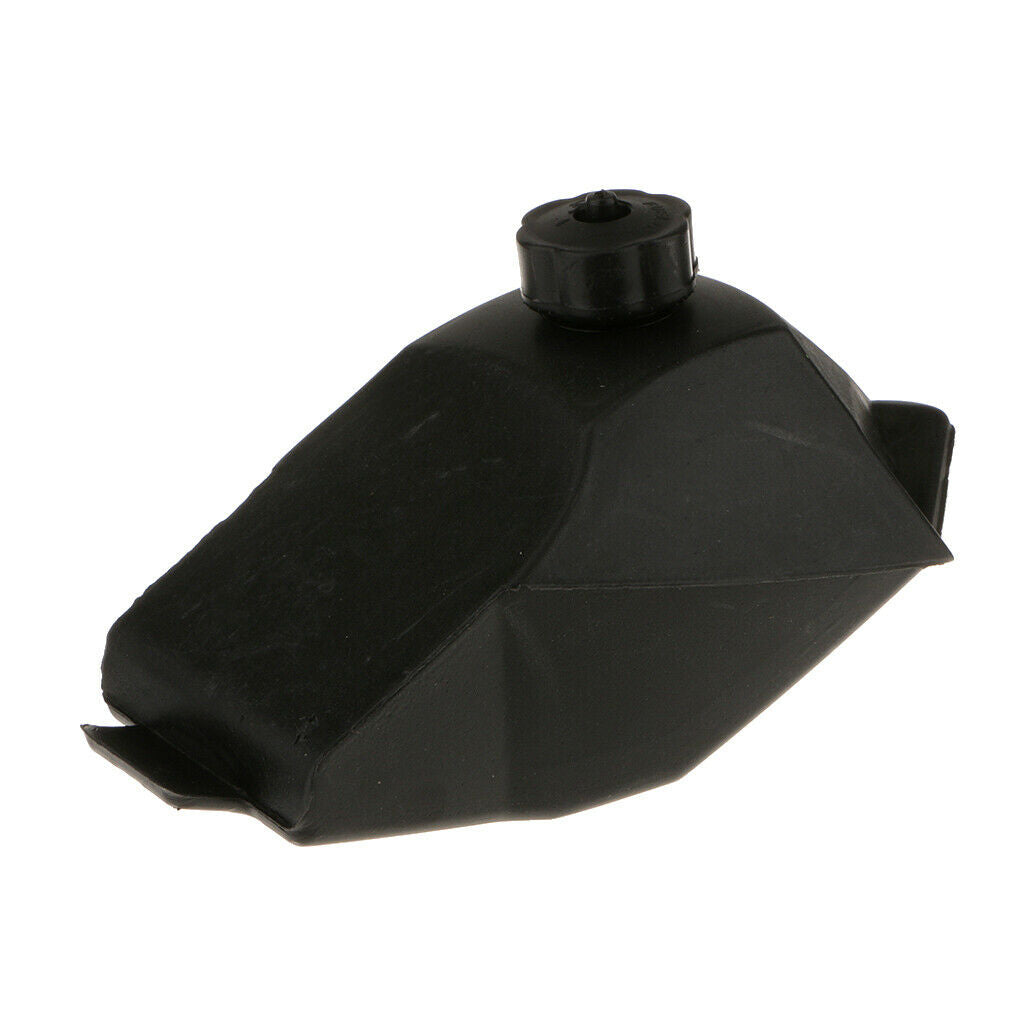 Black Gas Fuel Tank With Cap Heavy Duty For 49cc Motorcycle ATV Dirt Bike