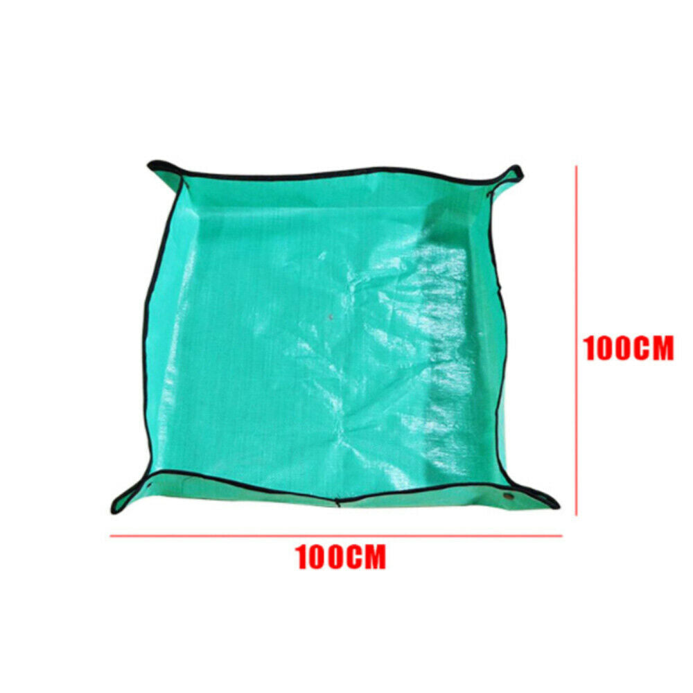 Plant Repotting Square Mat Foldable Garden Work Cloth wWaterproof Thickened Mat