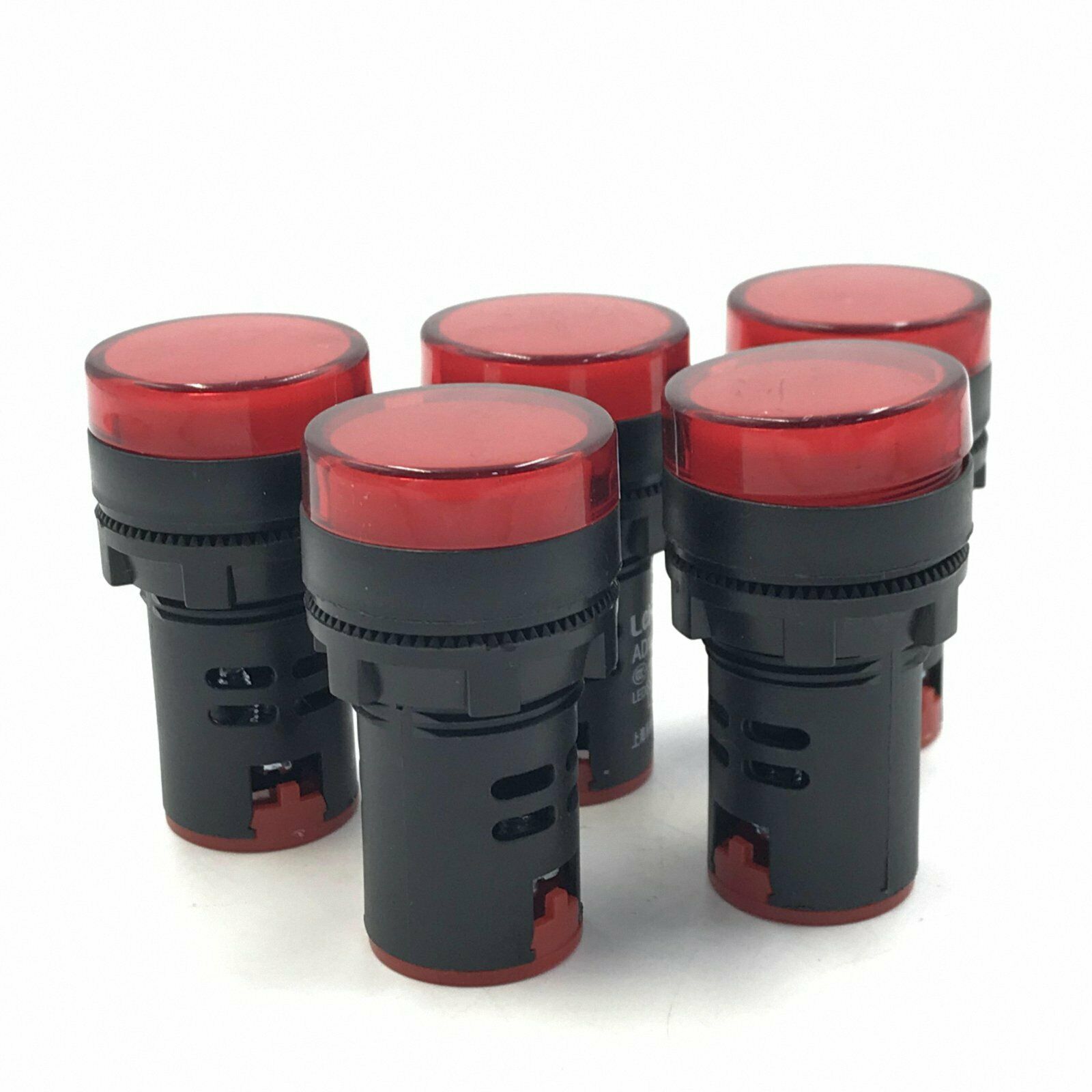 10pcs Red 24V LED Indicator Pilot Signal Light Lamp 22mm  [M_M_S]