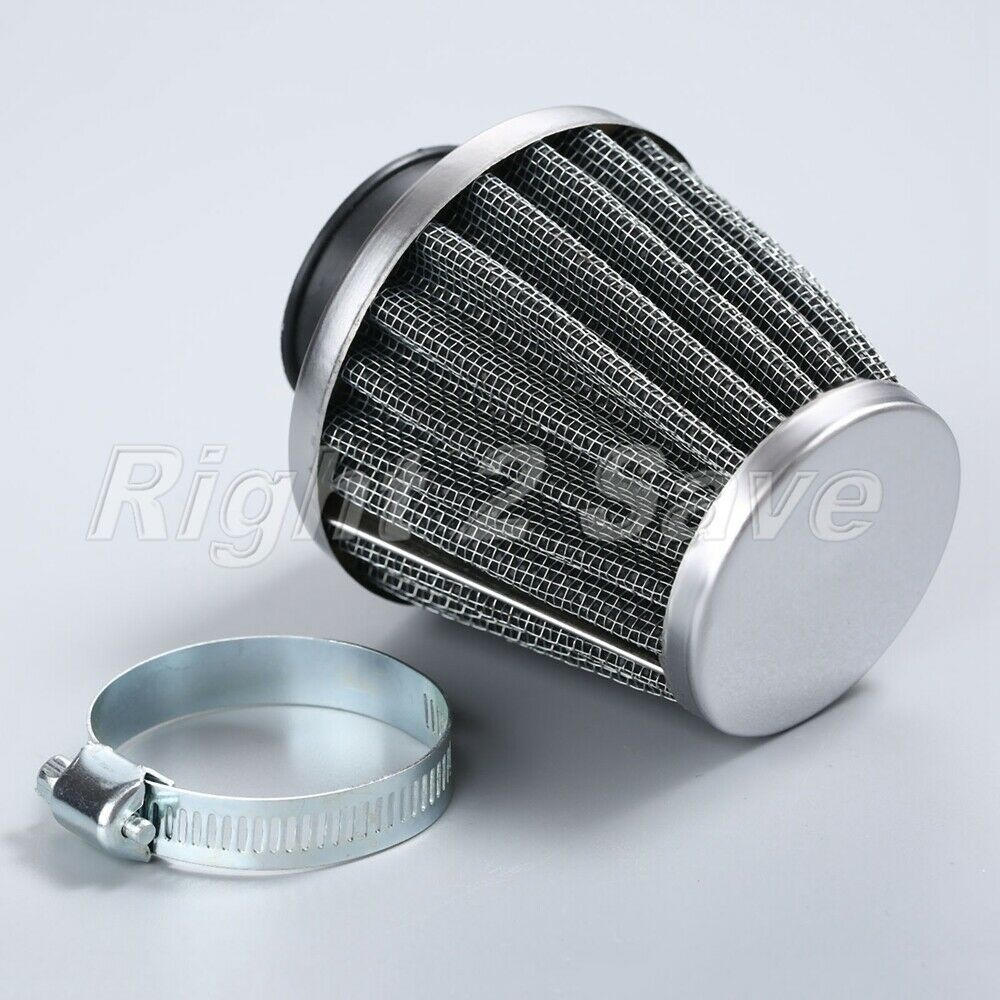 35mm Motor Air Intake Cleaner Filter for Scooter ATV Minibike Pod Gauze Metal