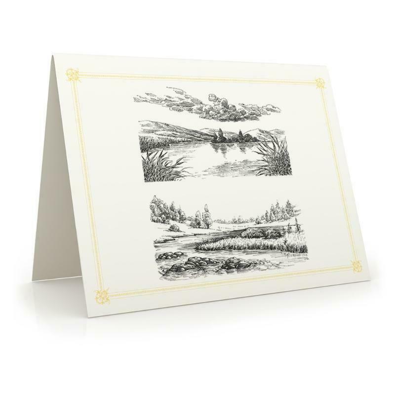Lake / River DIY Silicone Clear Stamp Cling Seal Scrapbook Embossing Album Craft
