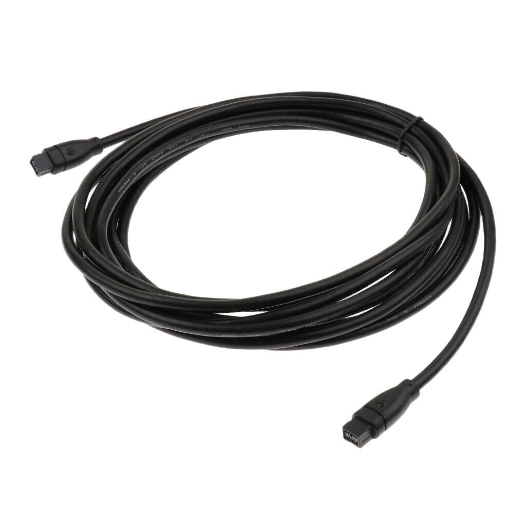 16ft Firewire 800 1394b cable 9 pin to 9 pin connector Hi