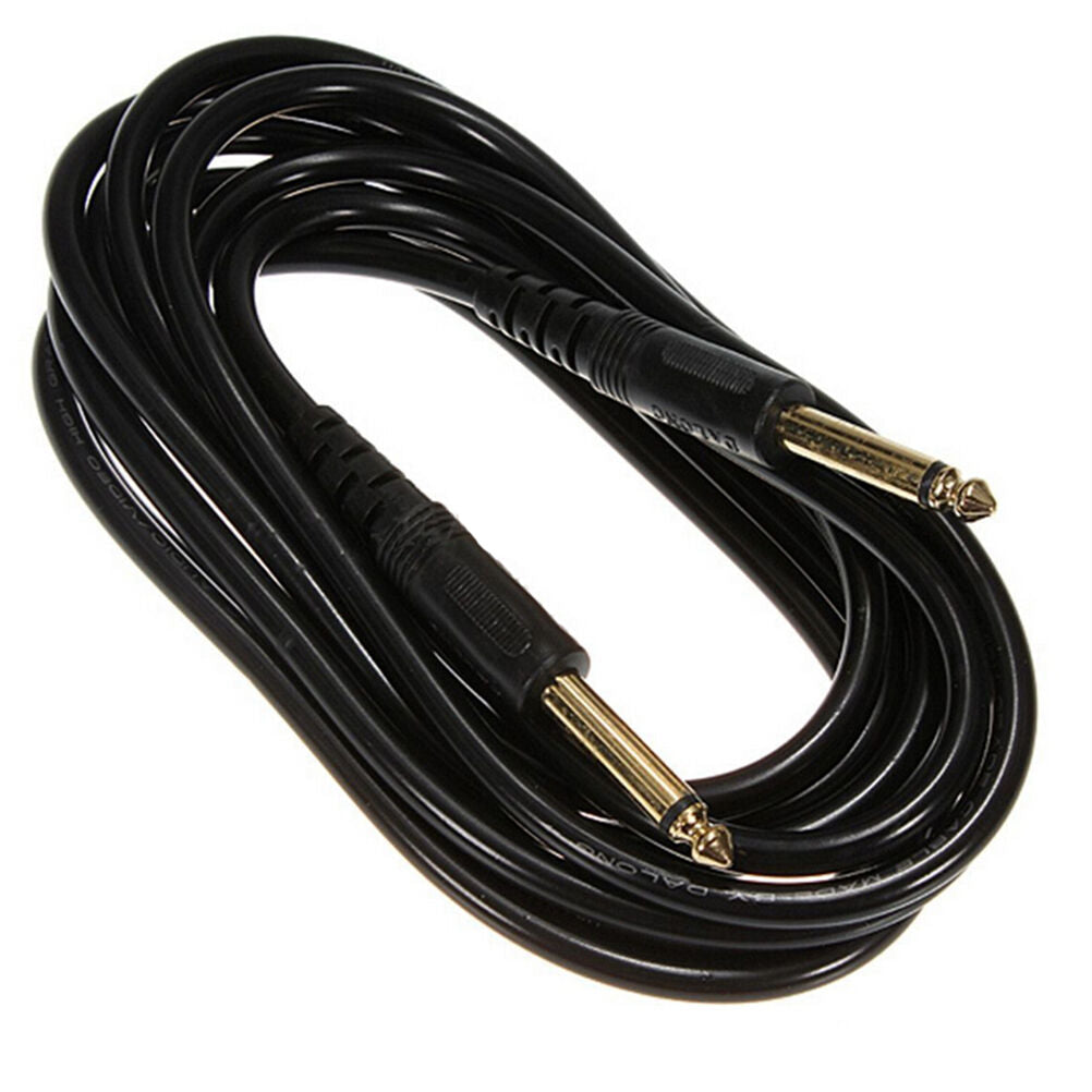 3 M 10FT 6.35mm Guitar AMP Instrument Patch Straight JACK Male Lead Cable.l8