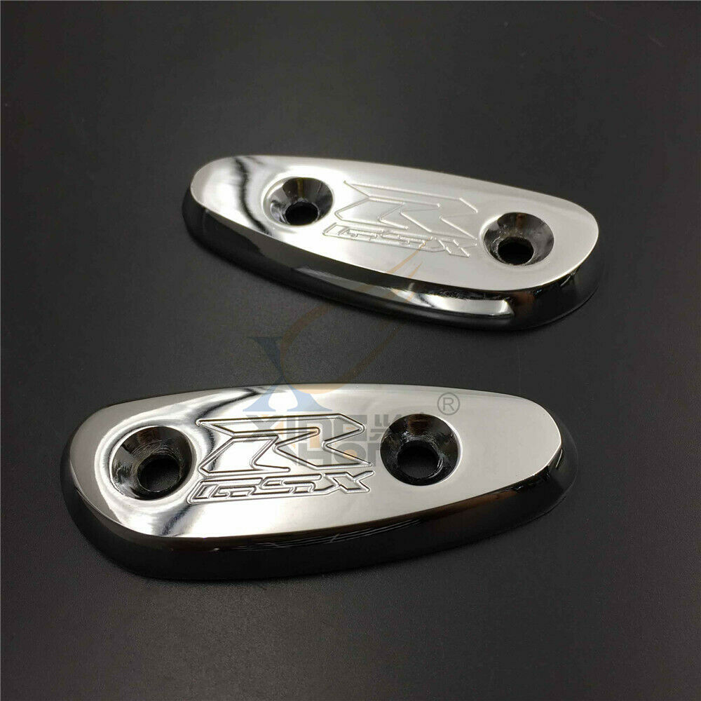 Billet Aluminum  Mirror Block Off base Plates for 2002 Suzuki GSXR 600