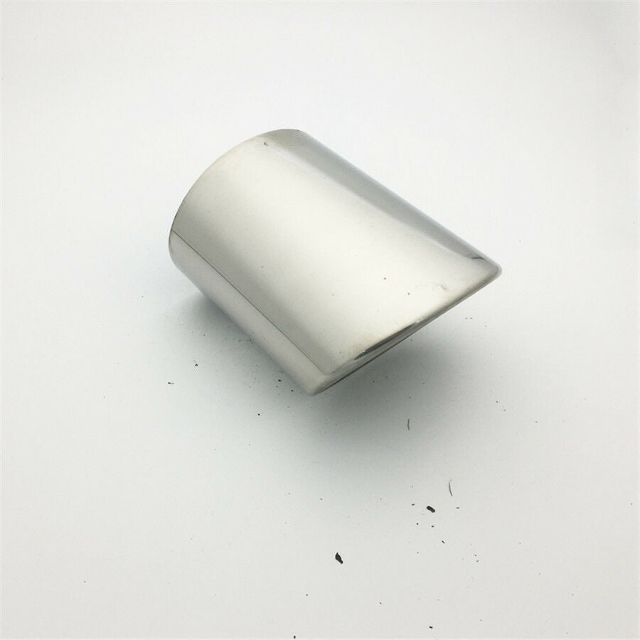 Car Exhaust Muffler Tip Stainless Steel Pipe Trim Car Rear Tail Throat Liner