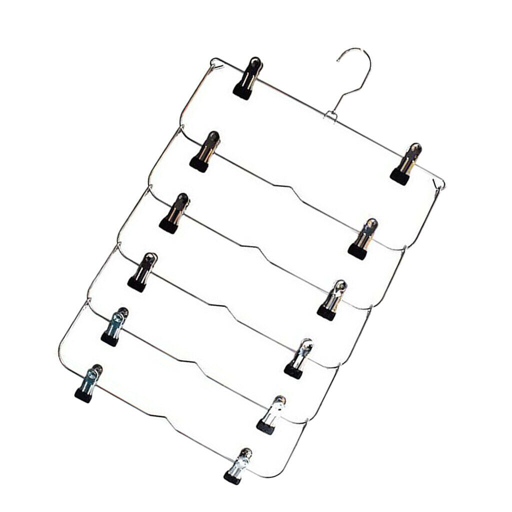 Creative Pants Organizer Closet Space Saver Trouser Holder Wardrobe Organizer