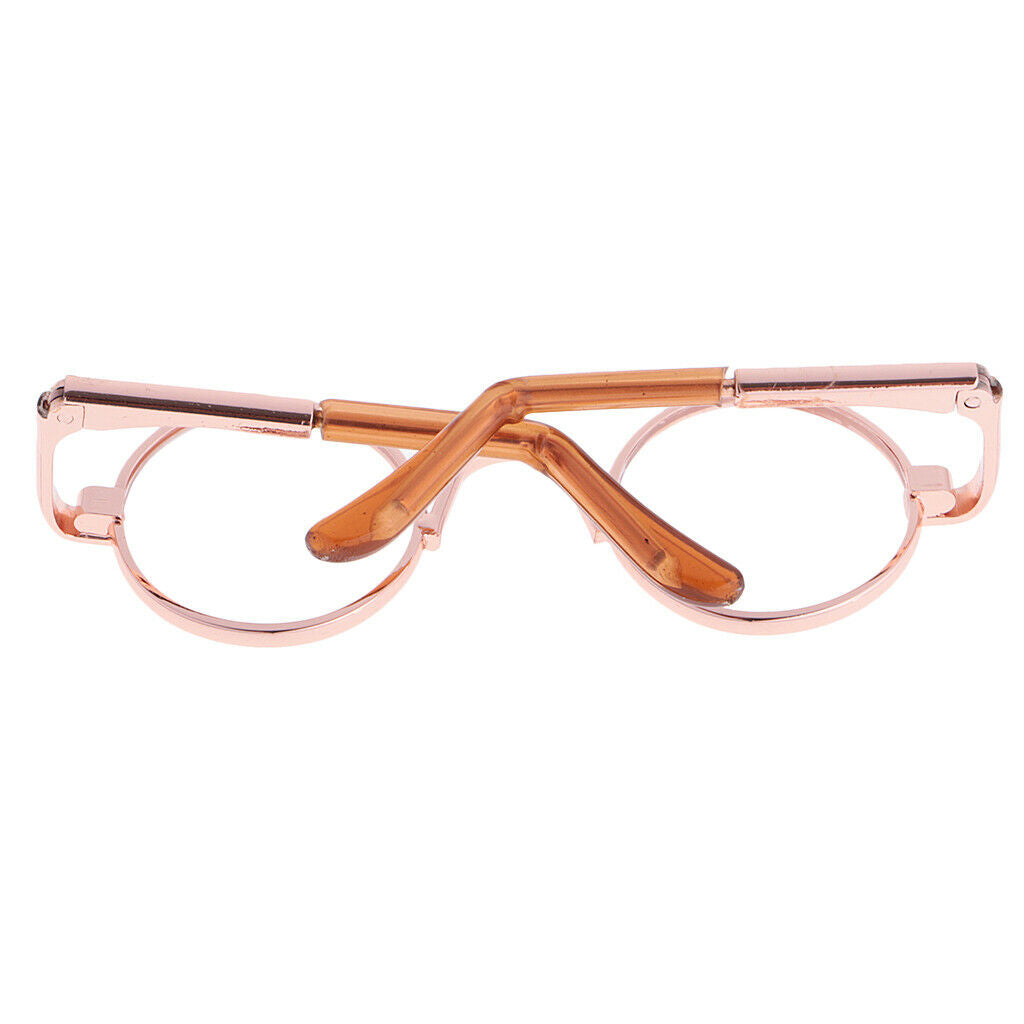 1/3 1:3 BJD Round Glasses Eyewear for SD DOD Clear BJD DIY Accessories Parts