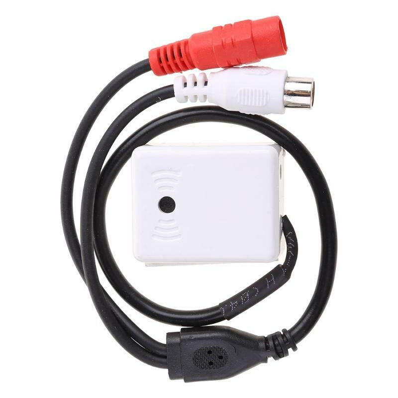 Microphone Audio Pickup Sound Monitoring Device For CCTV Camera Security System