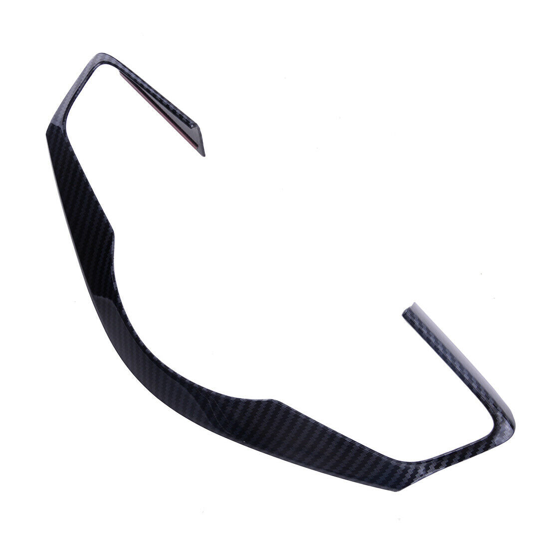 Carbon Fiber Style Steering Wheel Cover Trim Fits For Kia Seltos 2019 2020 2021