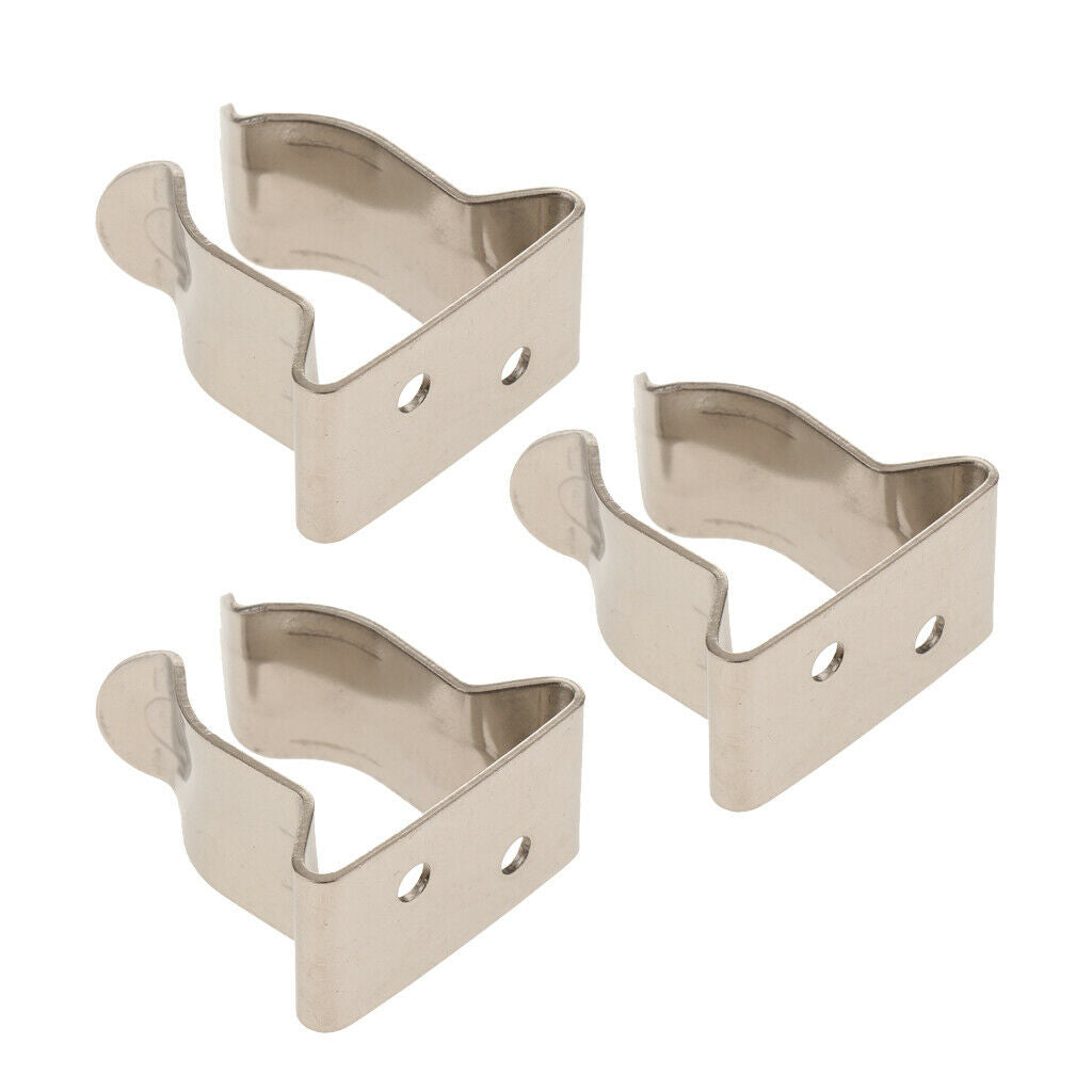 3pcs New Rustproof Marine Canoe Spring Snap Hook Holding Clips Organizer