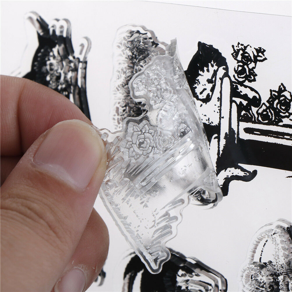 diy cat paradise transparent clear stamp for diy scrapbooking card decora.l8