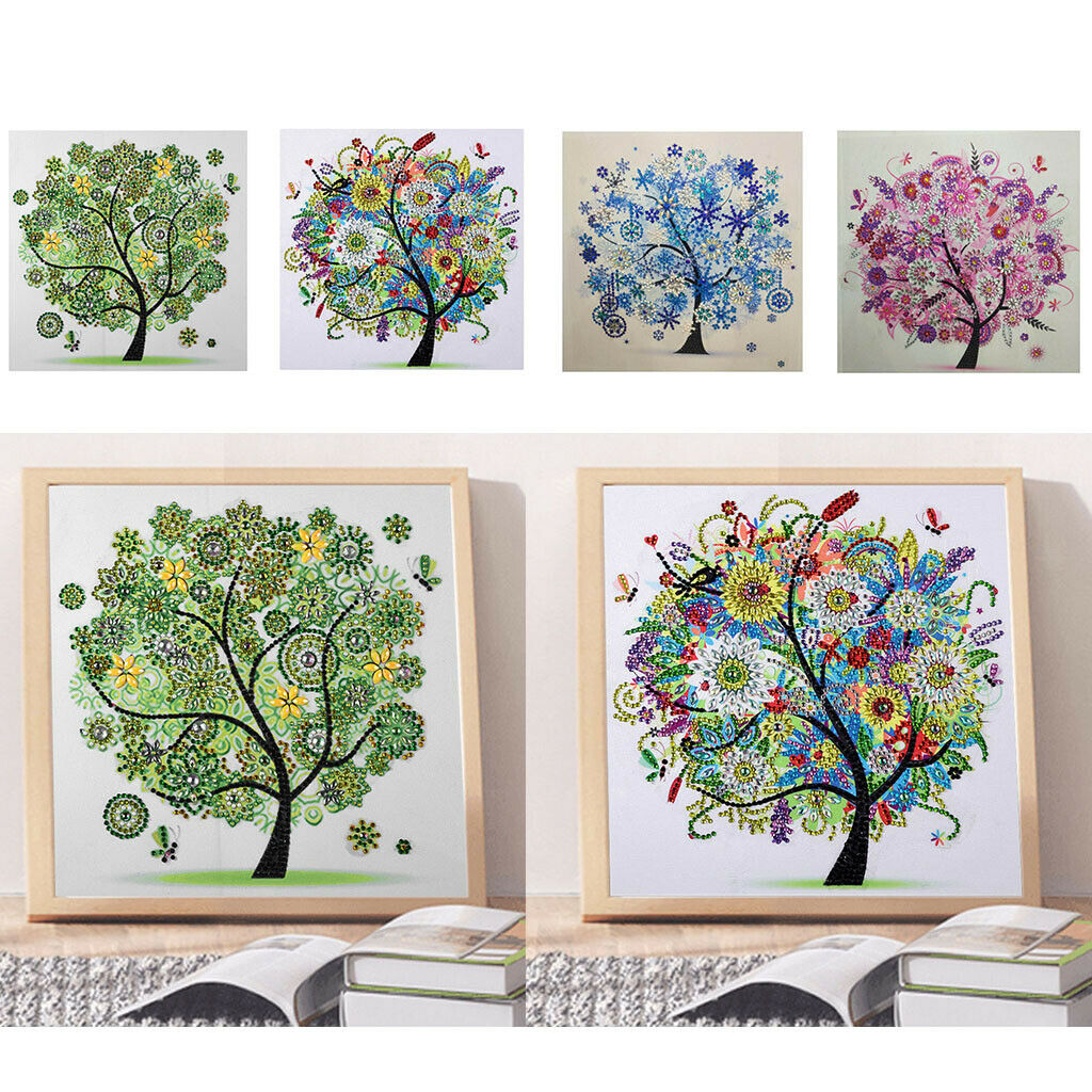 Four Season Tree 5D DIY Diamond Painting Special Shaped DIY Beautiful Gifts