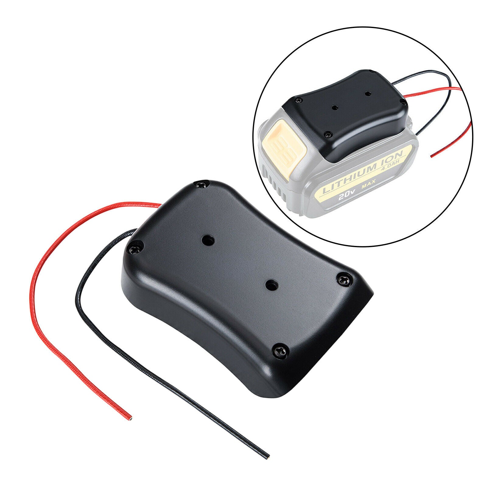 Battery Adapter for   18V Dock Power Connector 12 Gauge Robotics Part