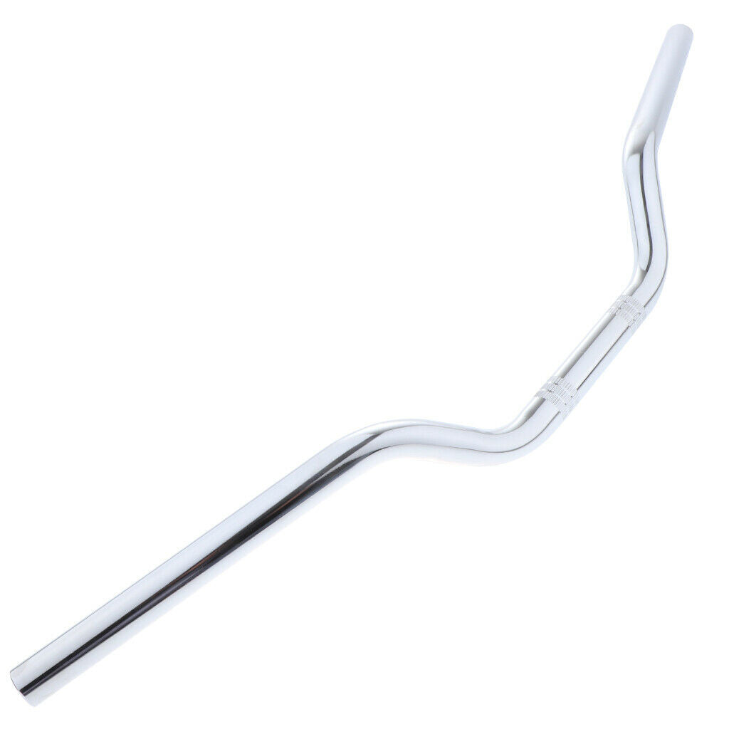 Universal  Motorcycle Handlebar 7/8" 22mm Motorcycle Accessories sliver