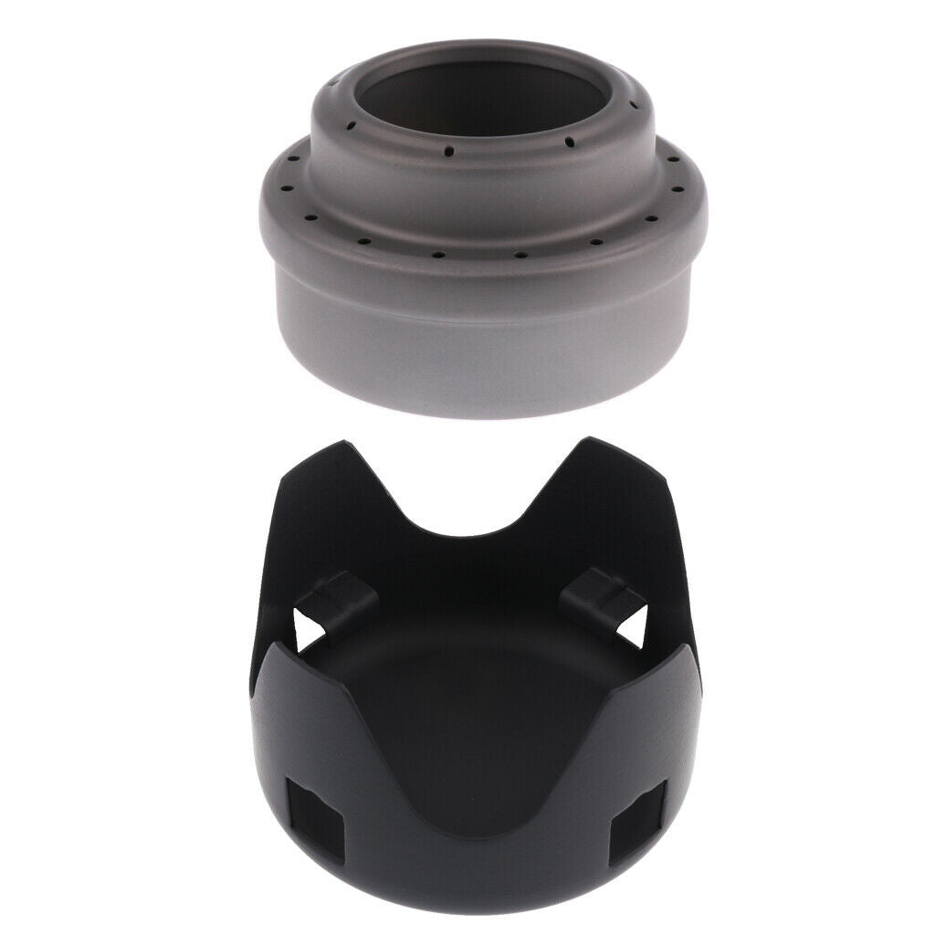 Alcohol Stove with Stand Spirit Burner Base For Camping