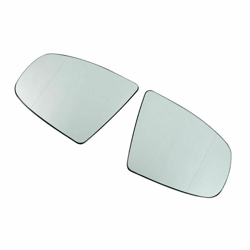 2pcs Side Rearview Mirror Glass Heated For BMW X5 E70 2008-14 X6 E71 E72 2007-13
