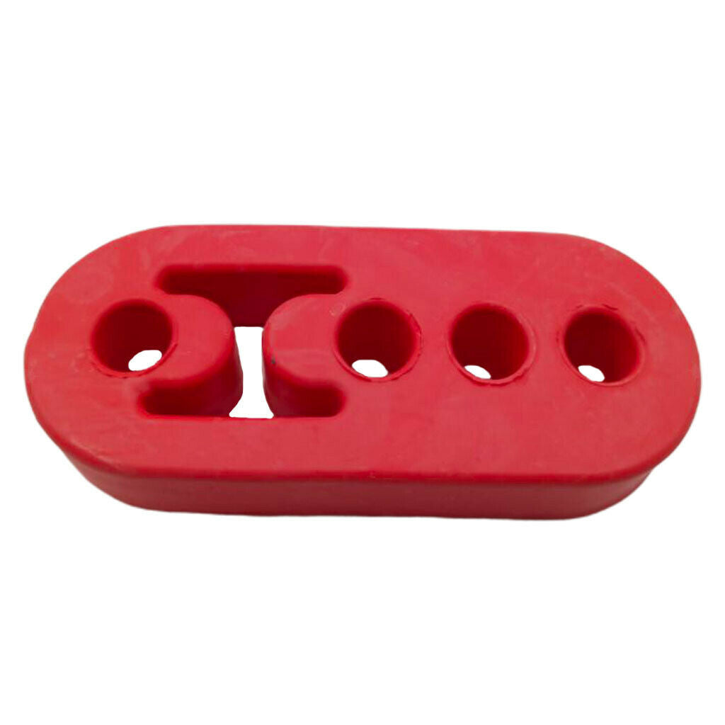 4pcs Universal Car Exhaust Mounting Bracket Hanger Repair Rubber 4 Holes