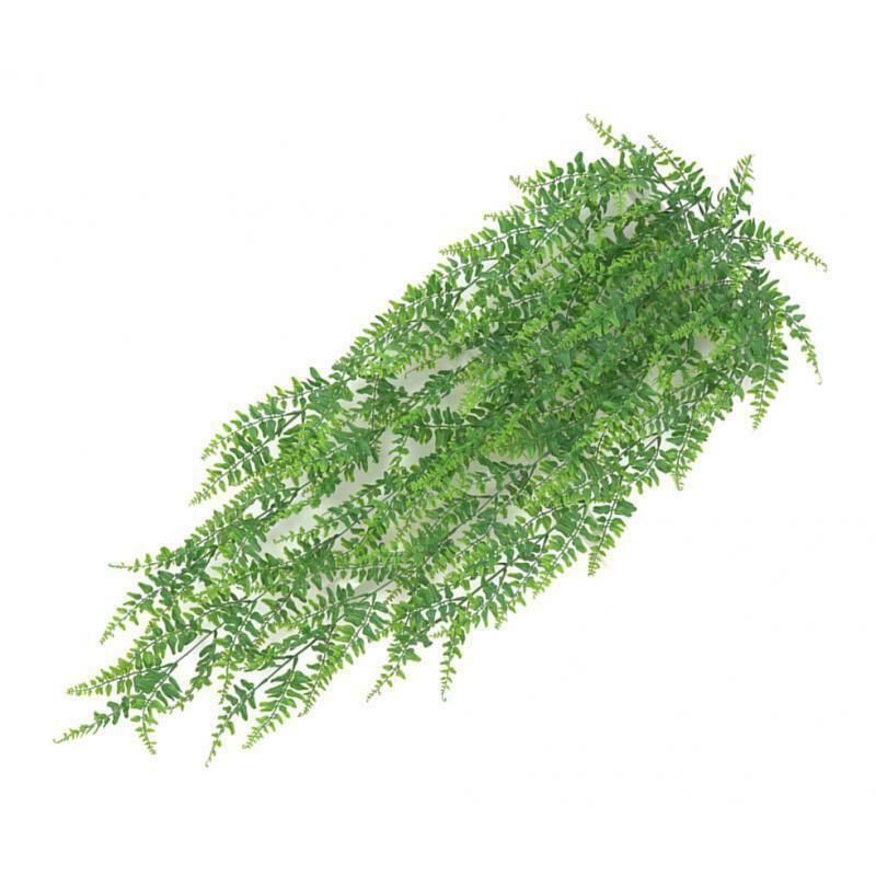 Simulation Flowers and Plants Rattan 48" 5 Heads for Garden Wall Decor