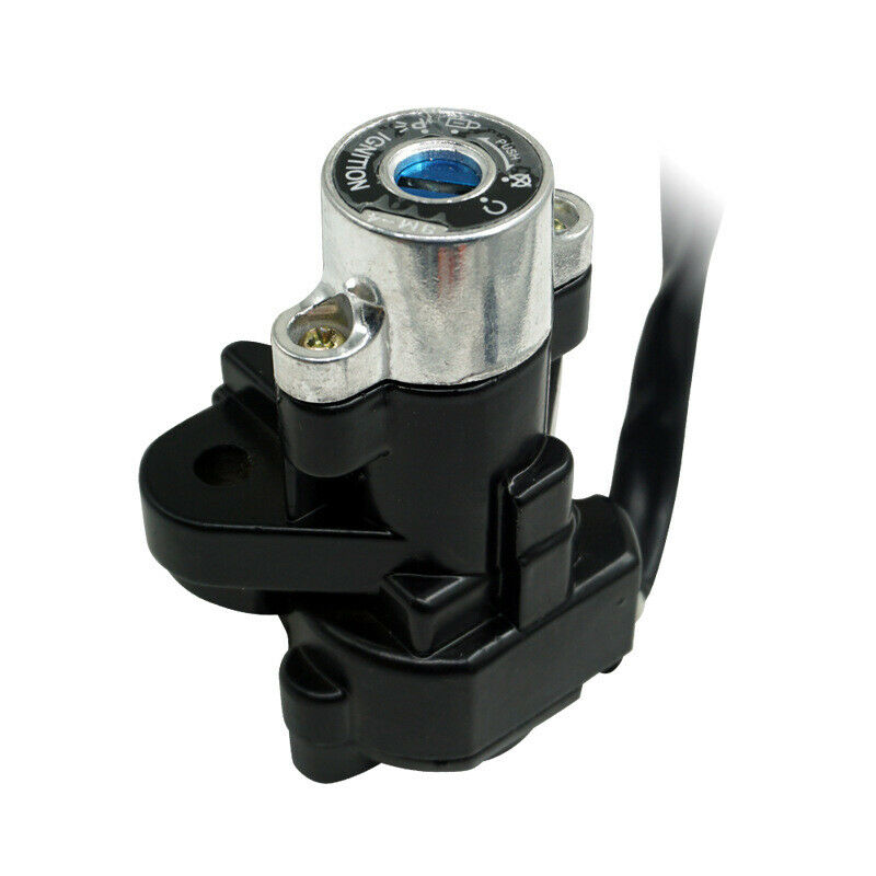 Universal Motorcycle Bikes Modified Lgnition Switch Lock with 2pcs Key Set Kit