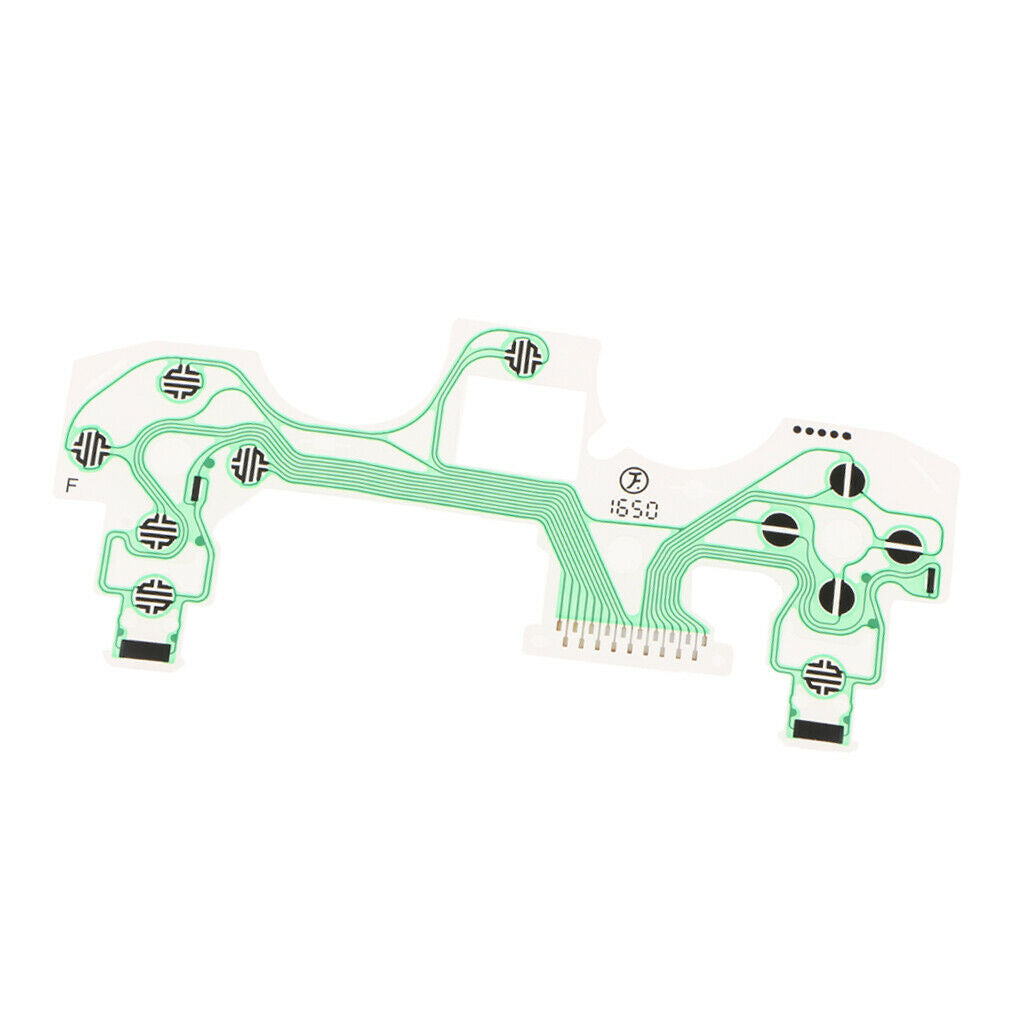 Conductive Film Ribbon Button Repair For   4 PS4 Controller Green