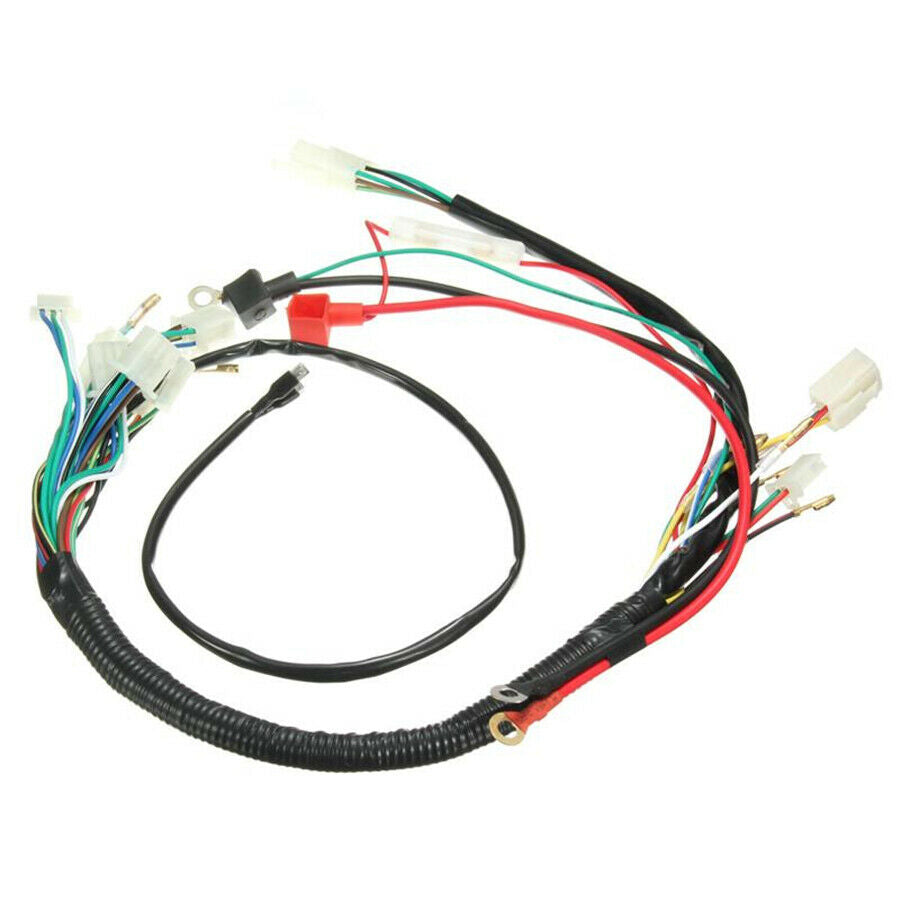 Electric Wiring Harness For Chinese ATV UTV Quad 4 Wheeler 50cc/70/90/110/125cc