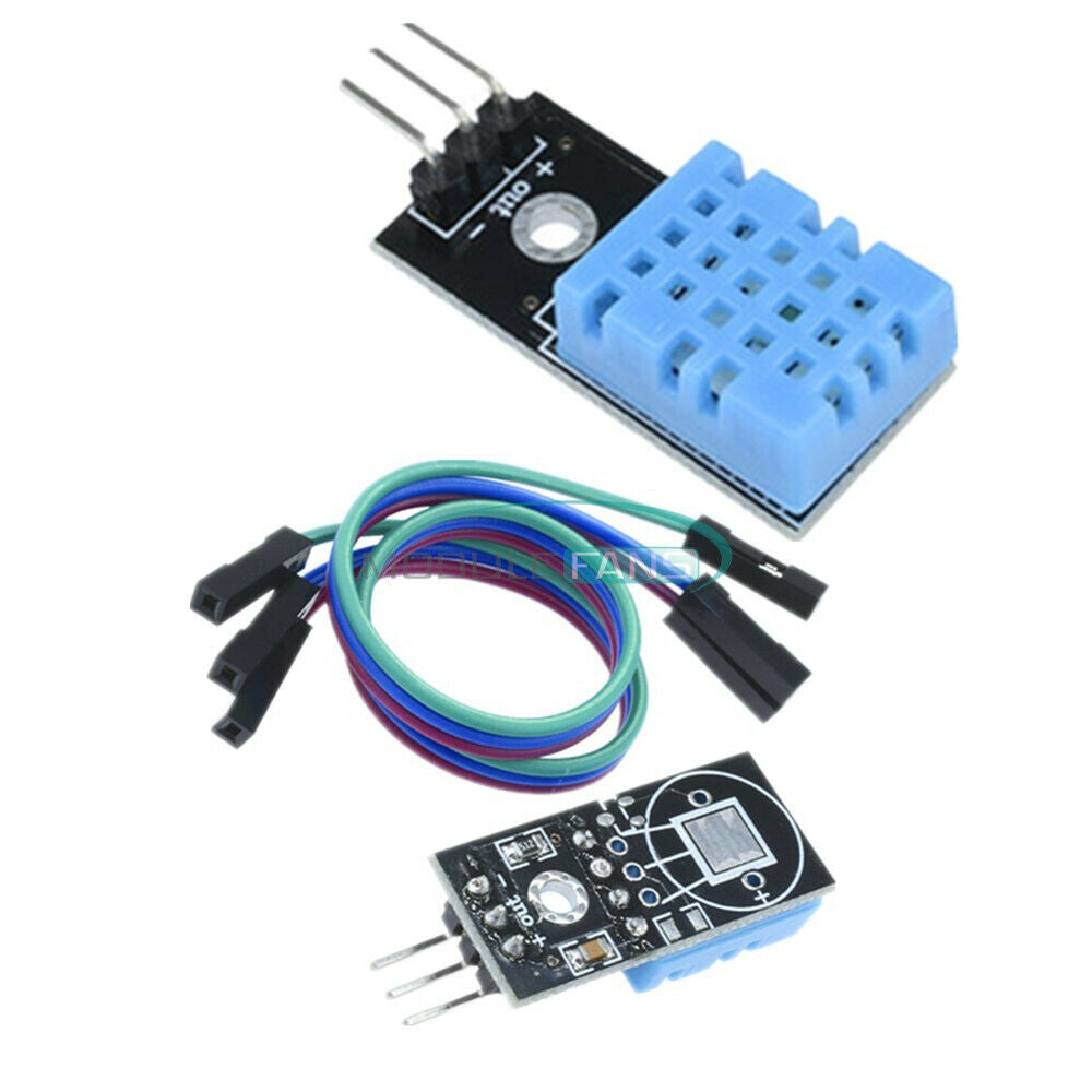 5PCS DHT11 Temperature And Relative Humidity Sensor Module 5V ±5%RH For Arduino