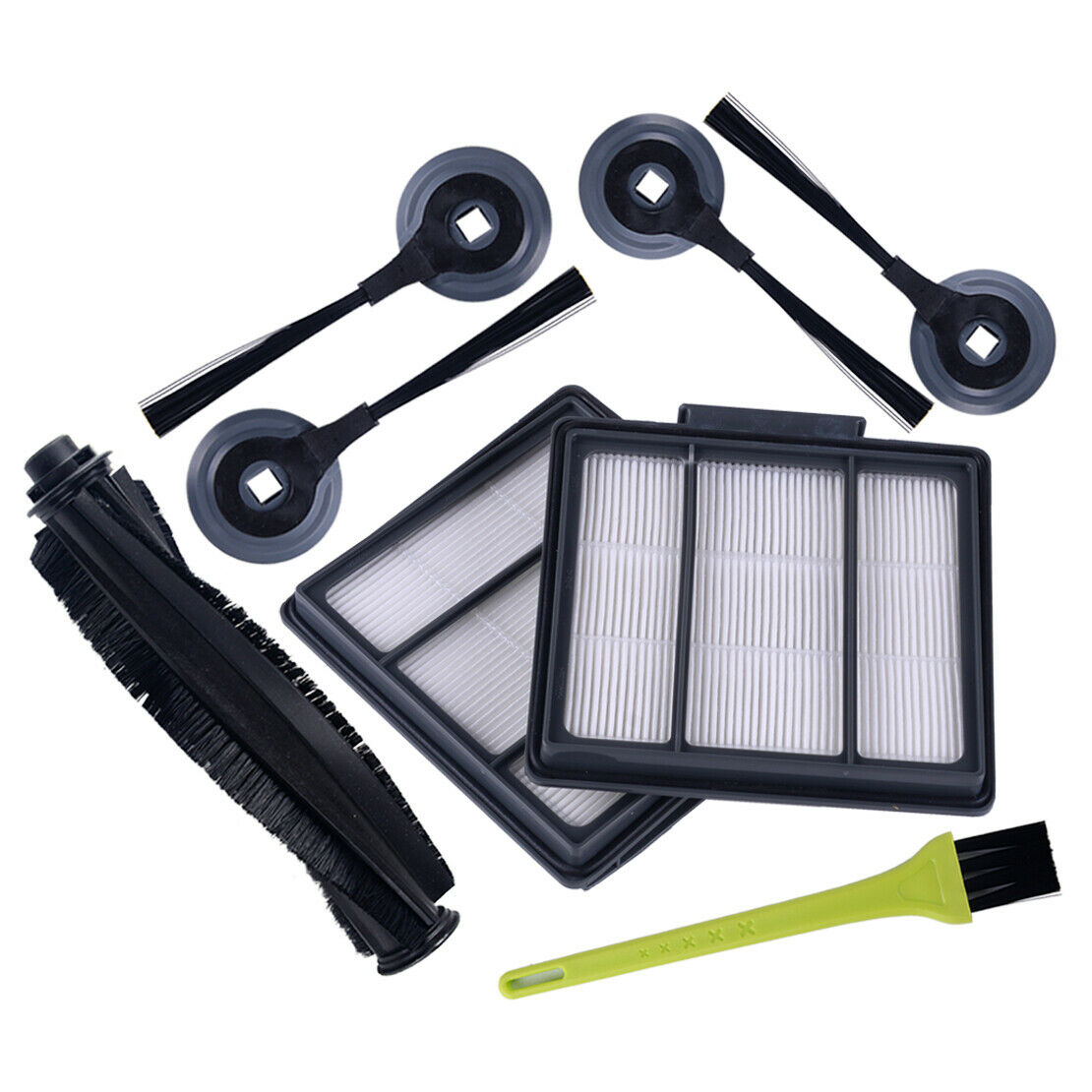 8x Filter Brush Fit for Shark ION Robot Vacuum Cleaner Kit S87 R85 RV720_N as