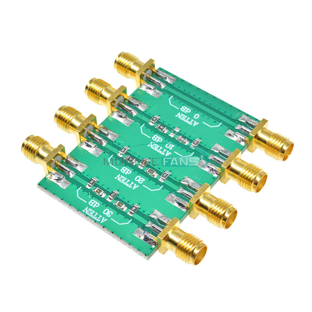 23Dbm DC 4.0Ghz RF Fixed Attenuator SMA Double Female Head 0dB 10dB 20dB 30dB