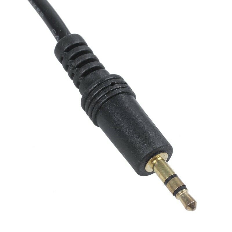 3.5 mm jack male - female connector m / f extension cable audio cable black 1,N3