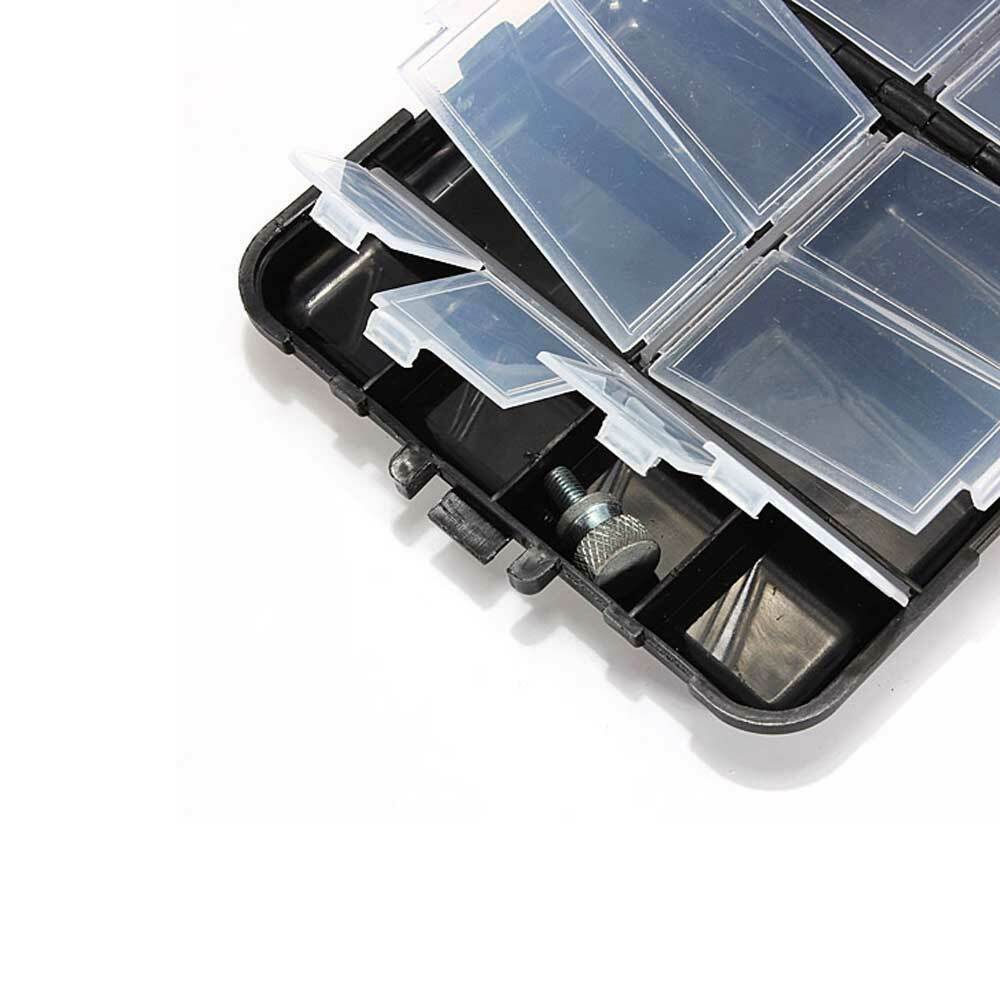 Fishing Lure Bait Tackle Storage Box Case with 26 Compartments @