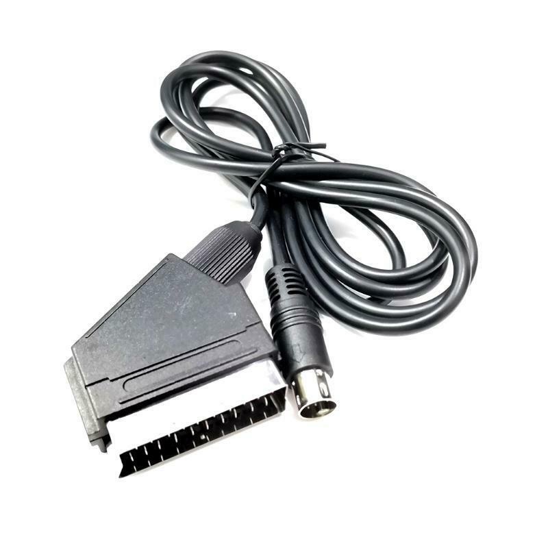 1.8m RGB Scart Lead cable For Sega -Mega Drive 2 -Genesis MD2 RGB AV Scar