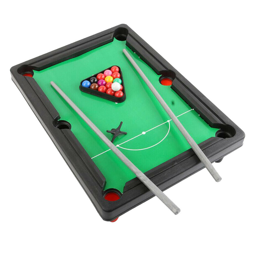 Mini Pool Billiards Home Parent Child Interaction Toys Gift 33x24x6.5cm