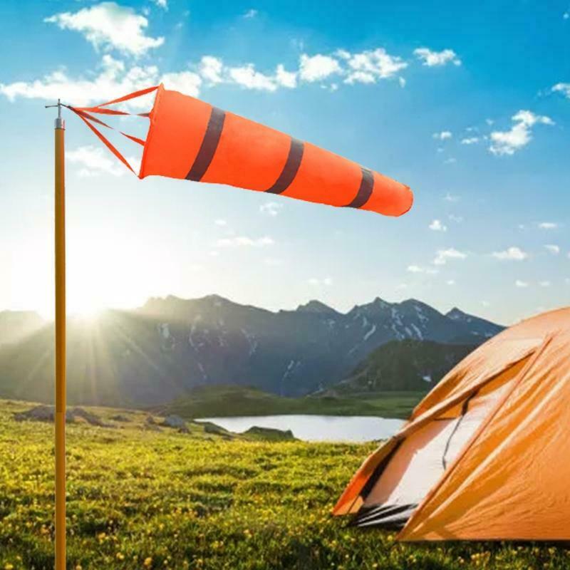 Home Garden Aviation Windsock Bag Rip-stop Luminous Weather Wind Direction