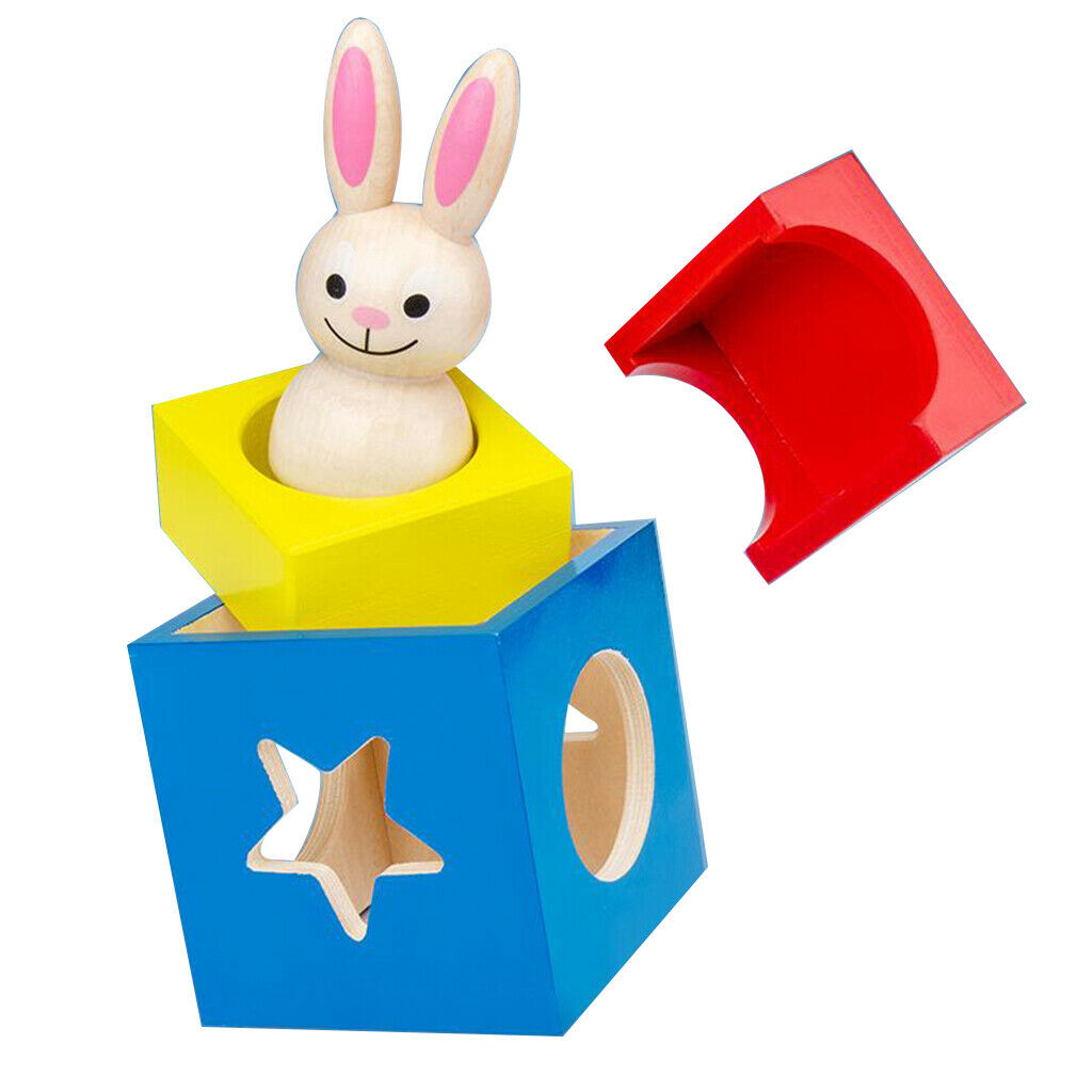 Wooden Building Block Set Natural Wood Stacking Kindergarten Educational