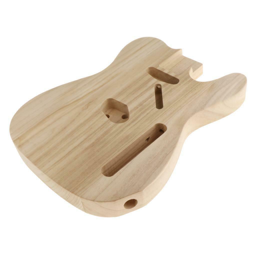 Fine Unfinished Guitar Body Polished Maple fits for TL-T02 Guitar Parts